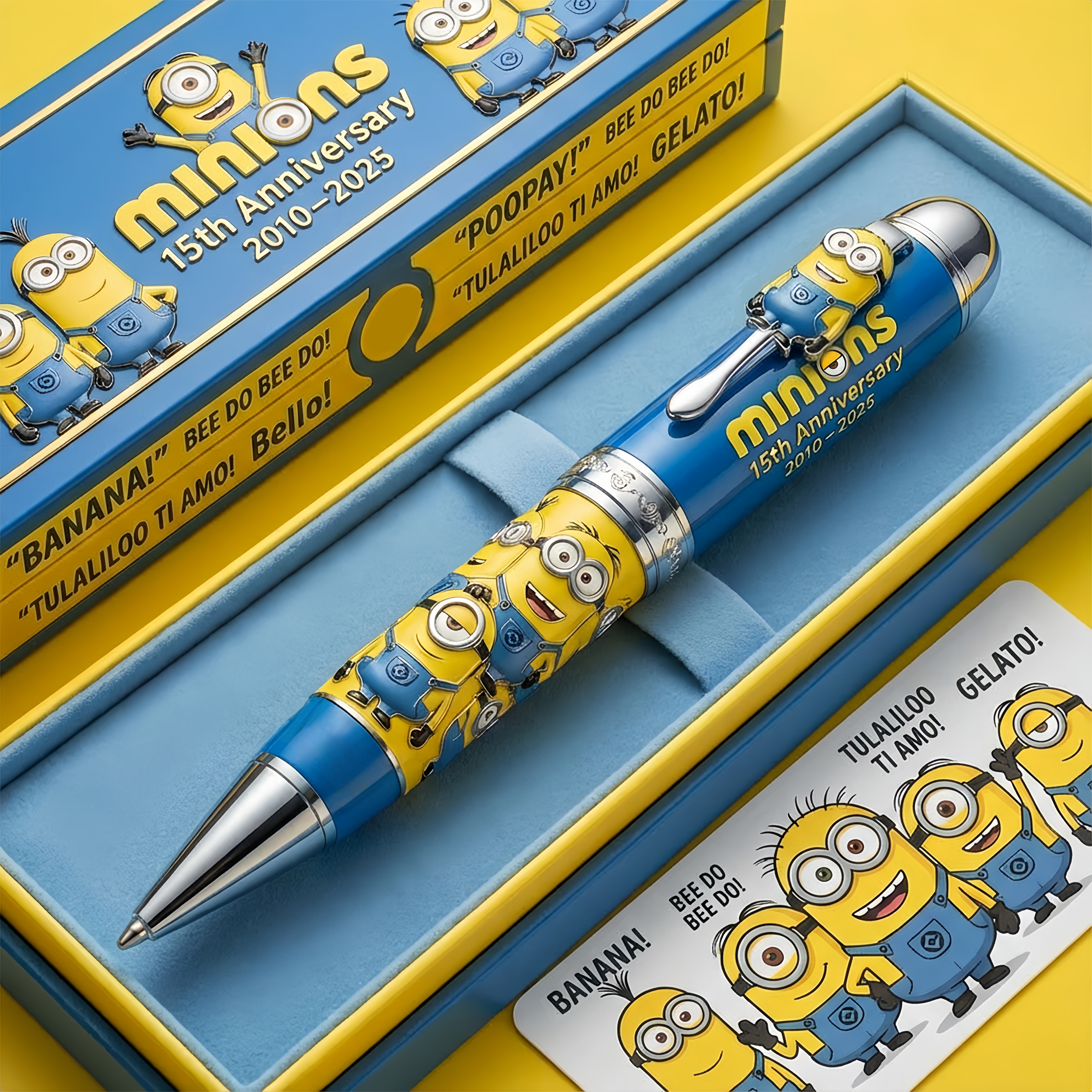 Minions 15th Anniversary Commemorative Ballpoint Pen