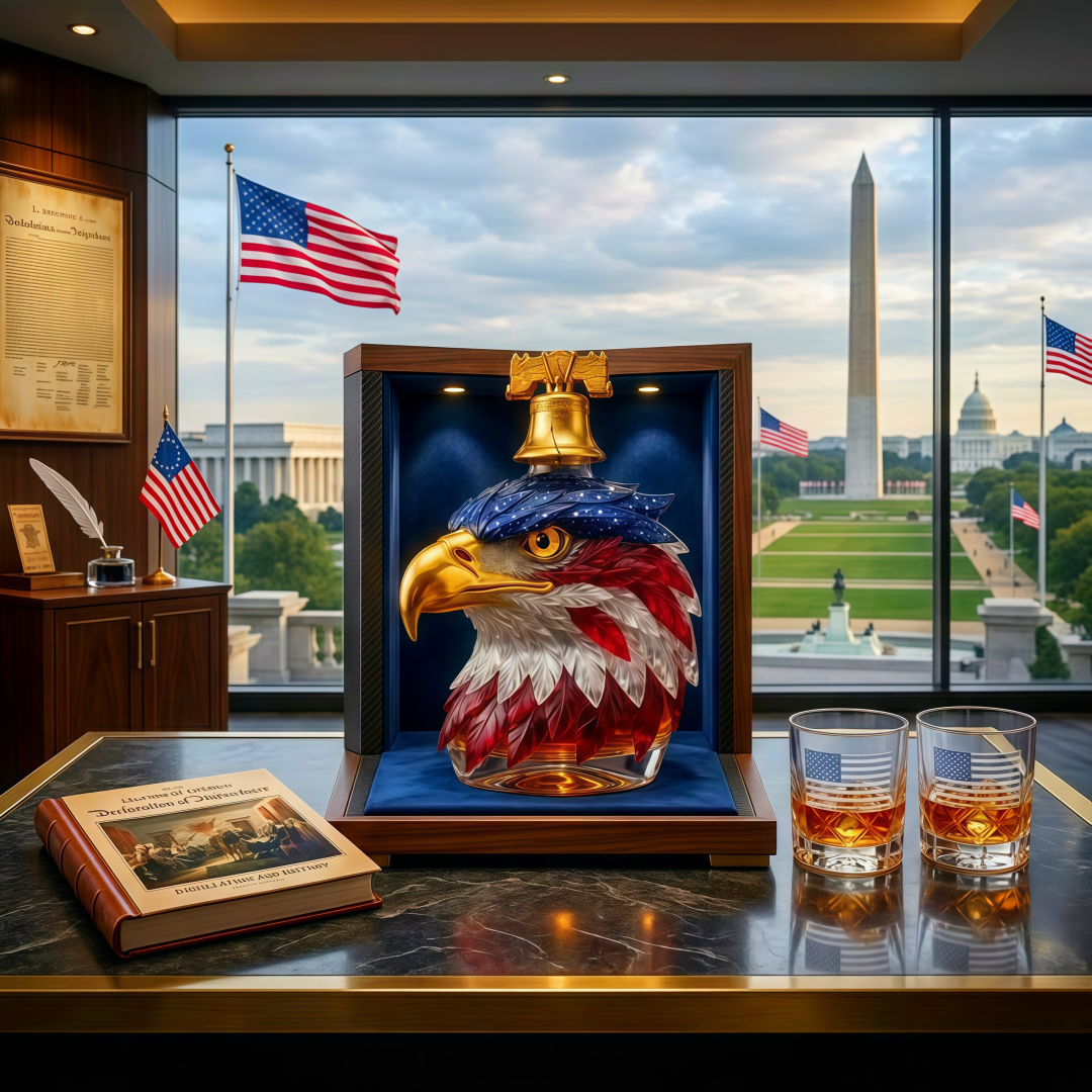 U.S. 250th Anniversary 3D Commemorative Bottle