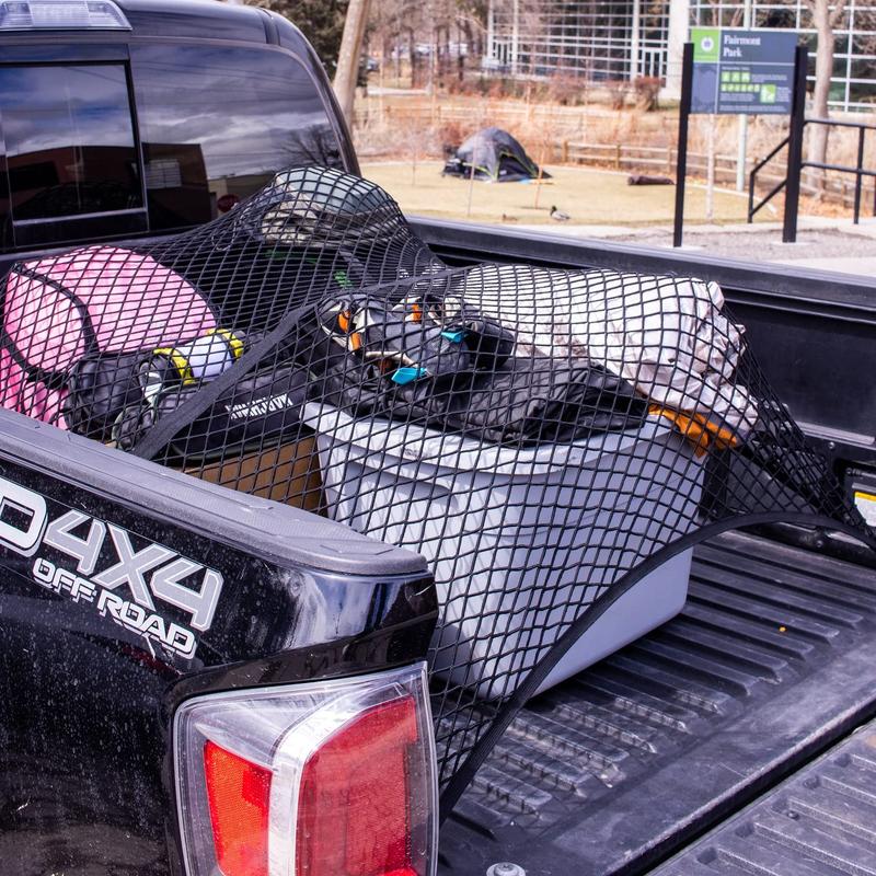 Simple Truck Bed Cargo Mesh Organizer