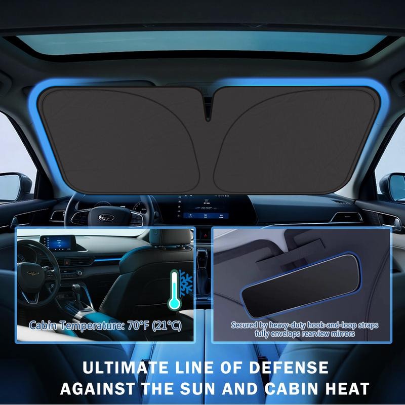 💥ON SALE💥Cool Laser Car Windshield Sun Shade(57x31.5 in)