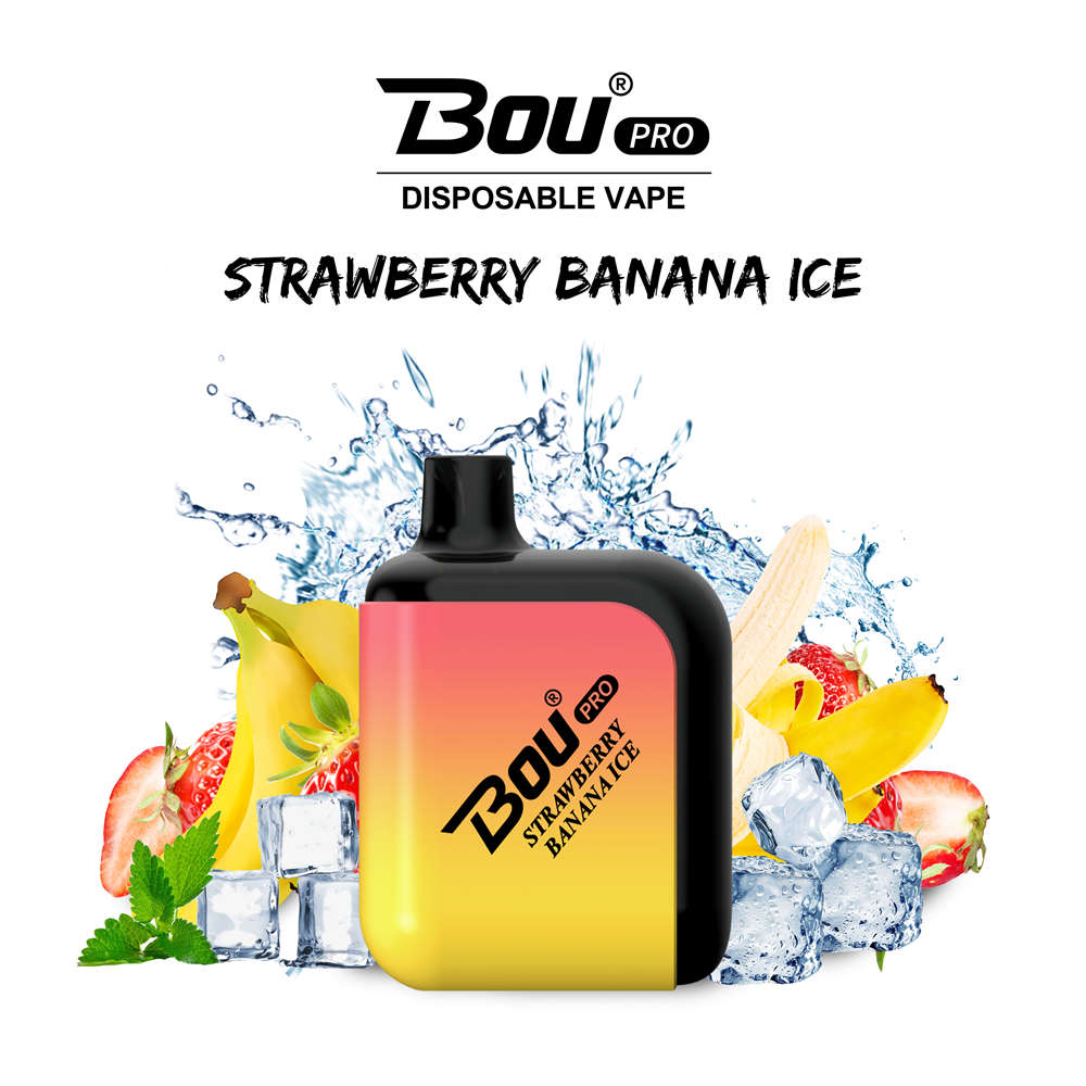 bou pro strawberry banana ice