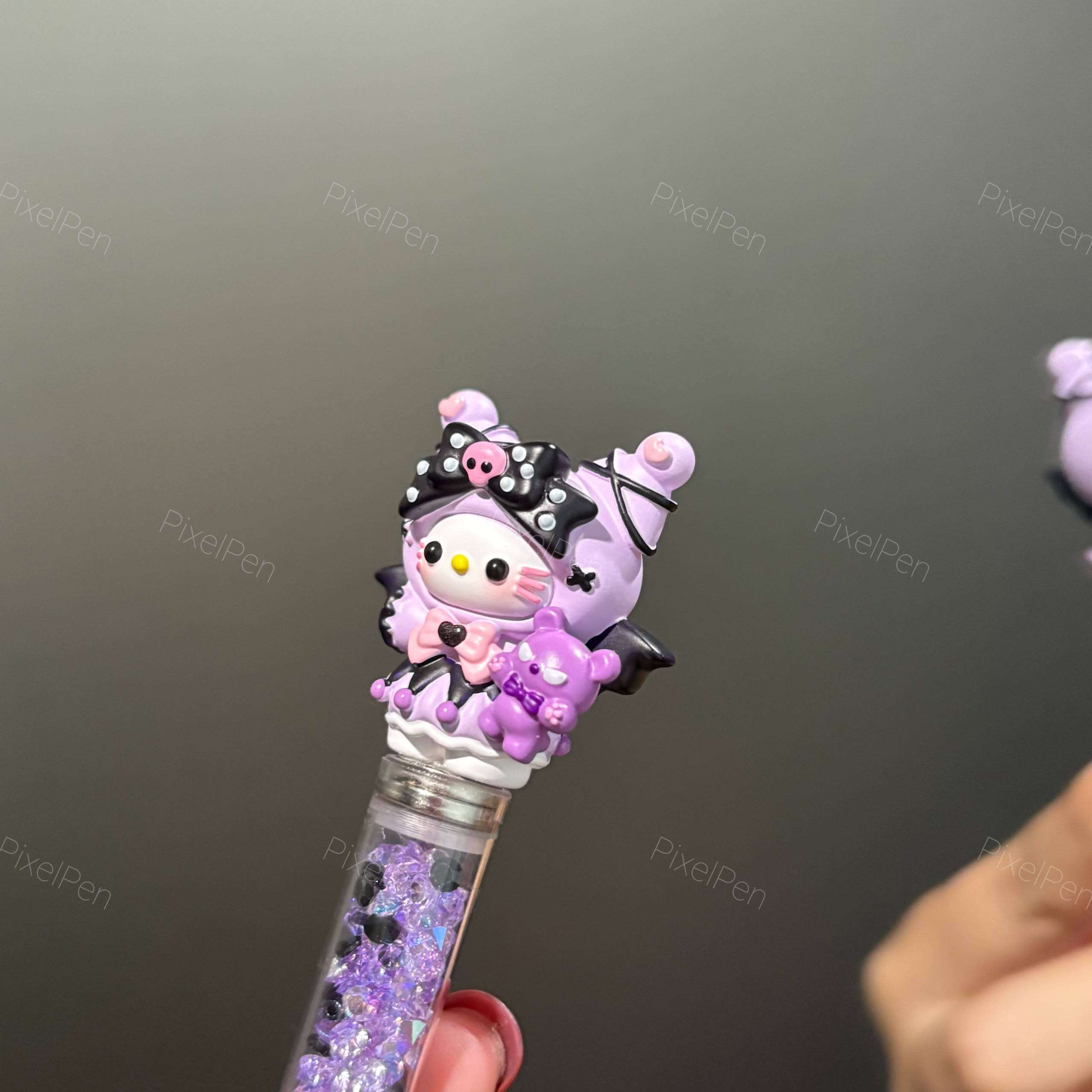 【5mm】PixelPen Magnetic Grip Piecing Bean Pen Tool for big beans | Kuromi