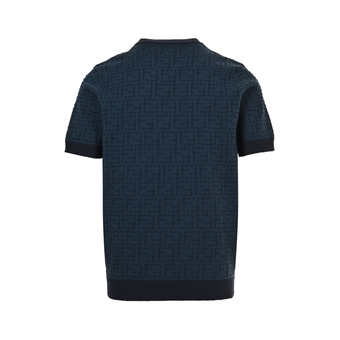 Fendi 25ss all-over FF jacquard knit short sleeves