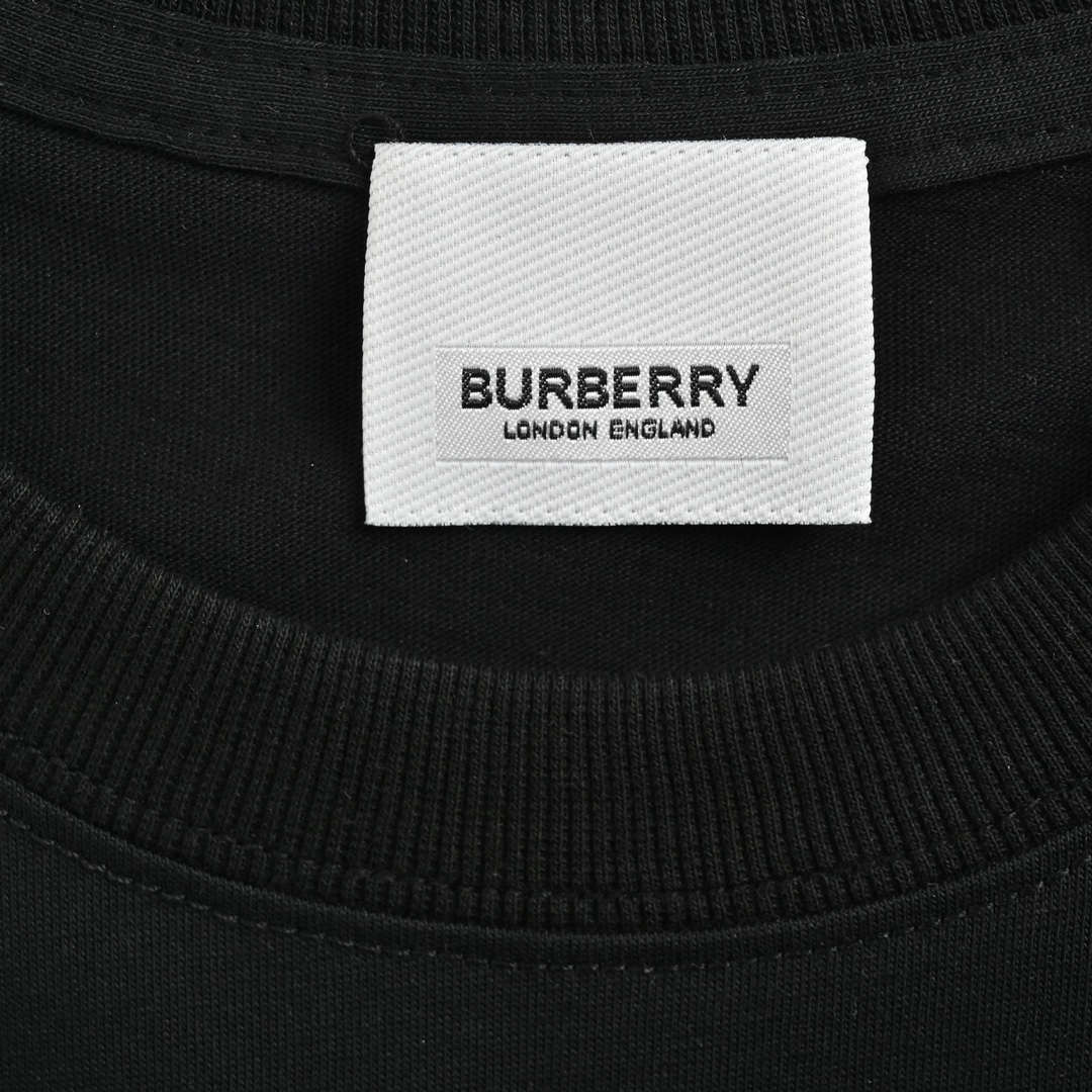 Burberry 24ss chest knight horse embroidered short sleeves