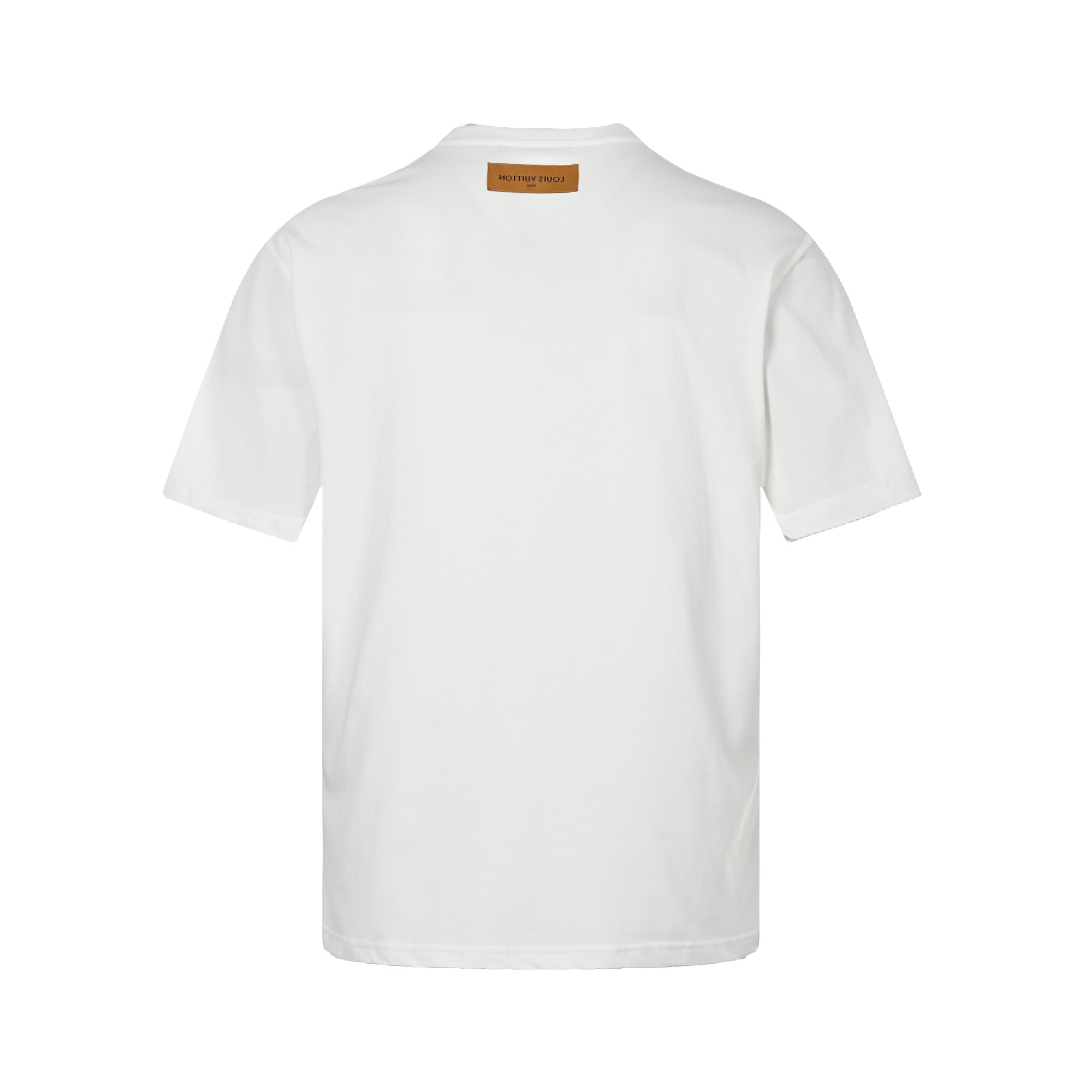 Louis Vuitton 23ss rainbow lettering short sleeves