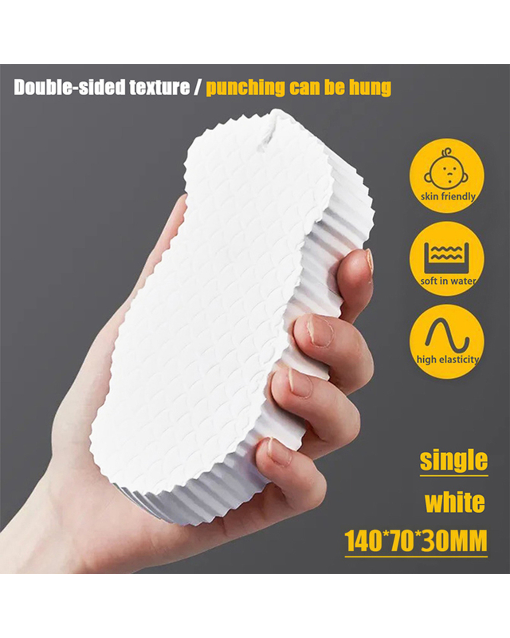🔥45% OFF Last Day Sale -Super Soft Exfoliating Bath Sponge-BUY 3 GET 2 FREE & FREE SHIPPING