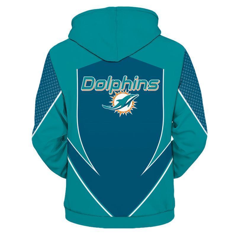 DOLPHINS 3D HOODIE DB