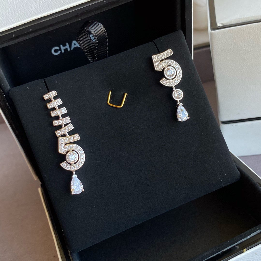 Chanel 5 tassel earrings