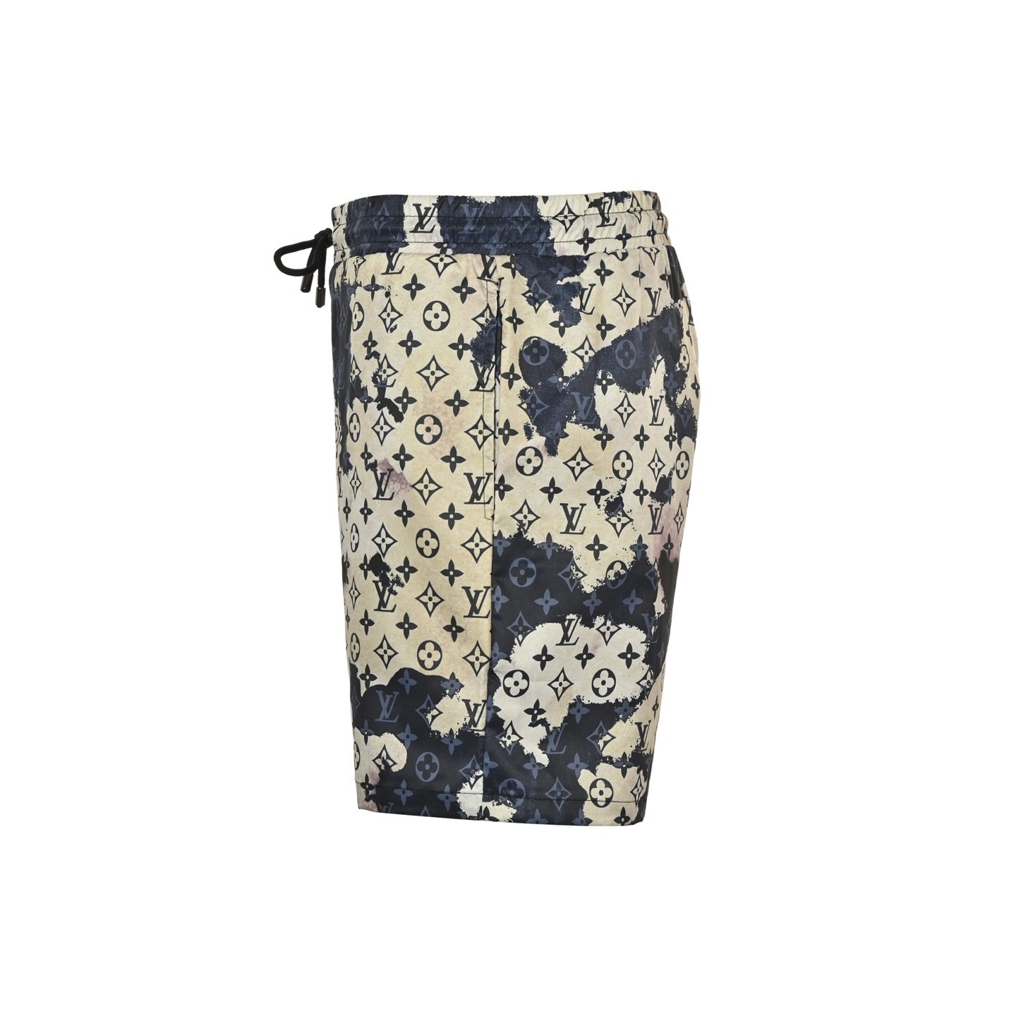 Louis Vuitton 25ss ink-rendered monogram beach shorts