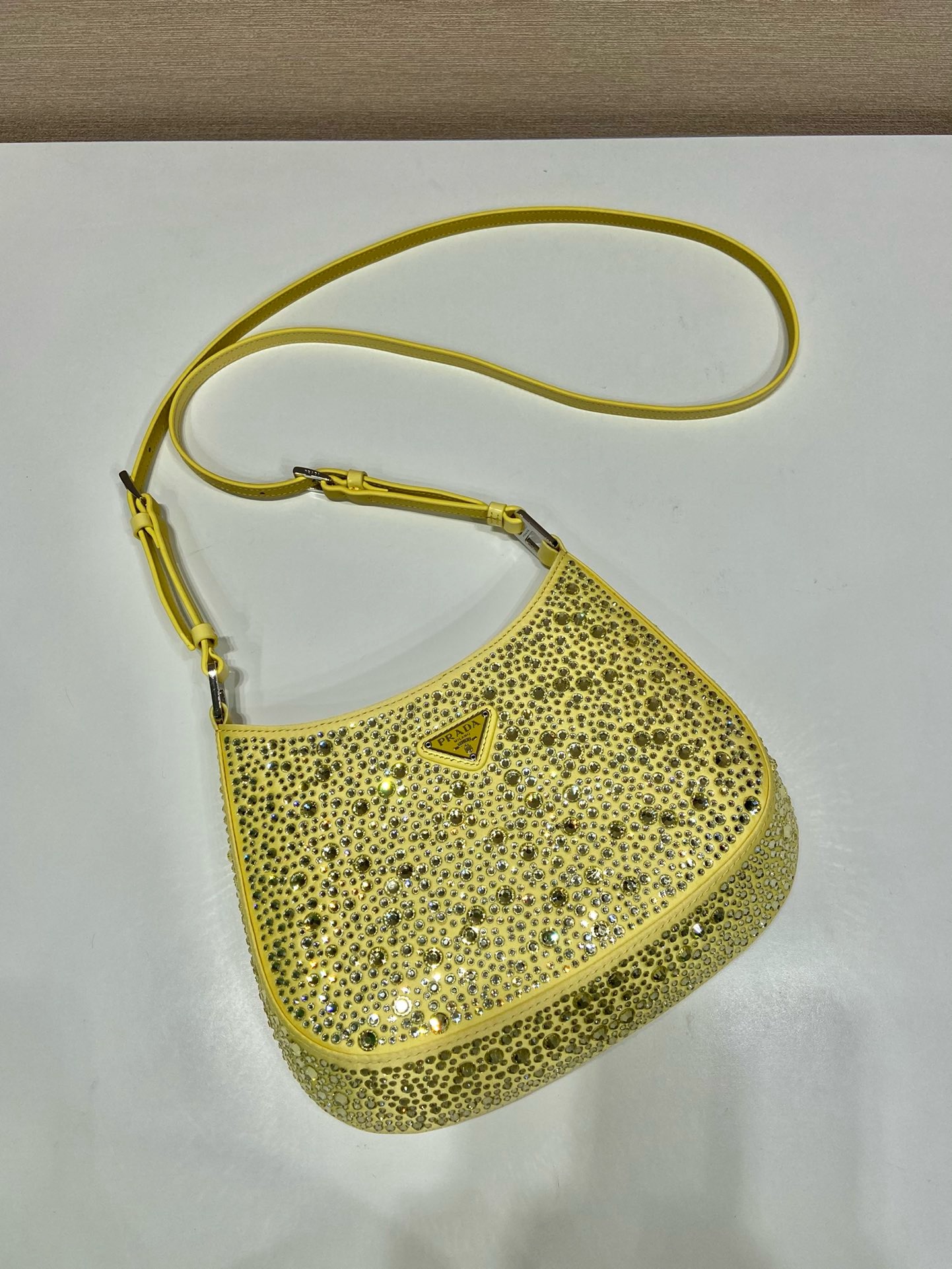 Prada Starry Sky Diamond Underarm Bag 1BC169