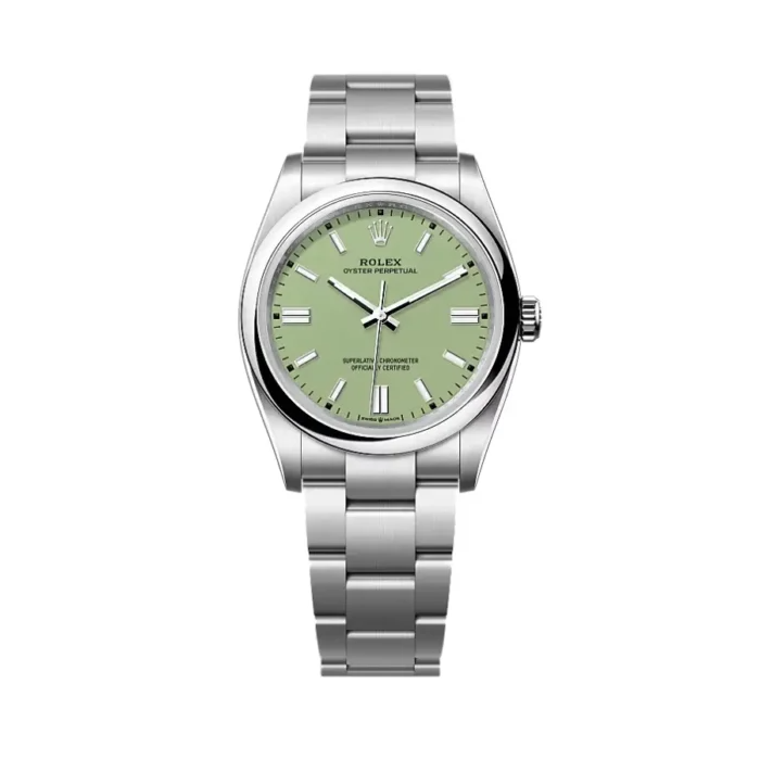 Rolex Datejust 134300 Oyster Perpetual “Pistachio Dial” Ultra Clone 1:1