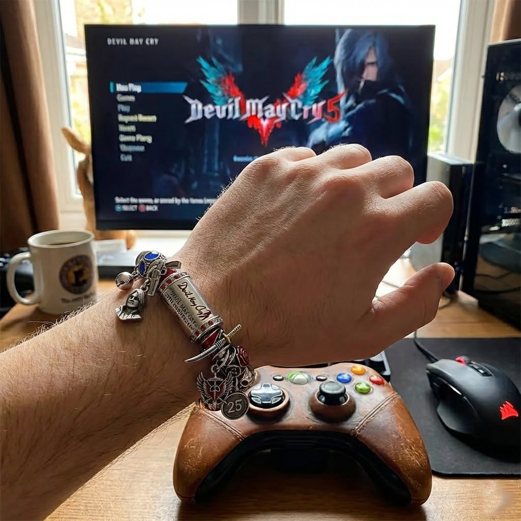 Devil May Cry 25th Anniversary Inspired Commemorative Bracelet