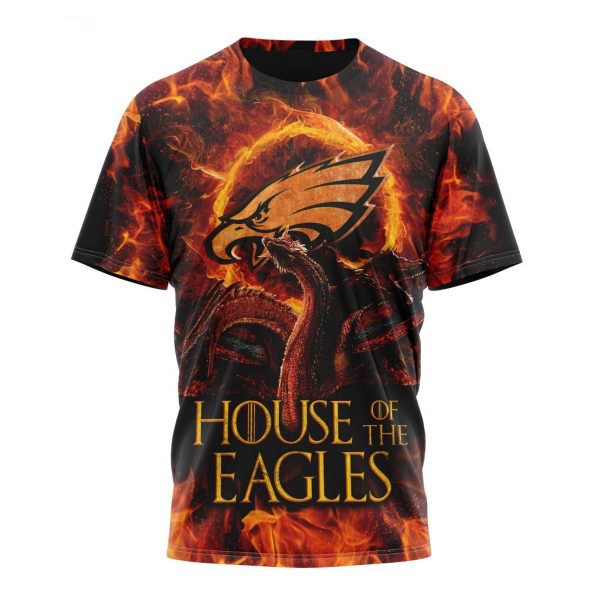 PHILADELPHIA EAGLES GAME OF THRONES – HOUSE OF THE EAGLES 3D HOODIE