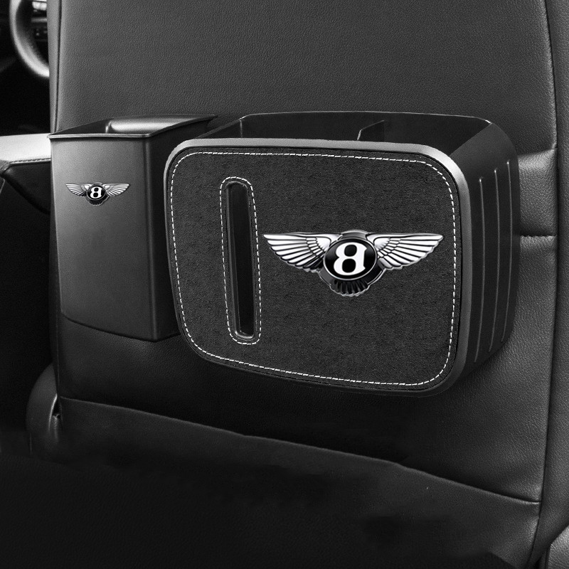 Car Multi-Compartment Garbage Storage Box