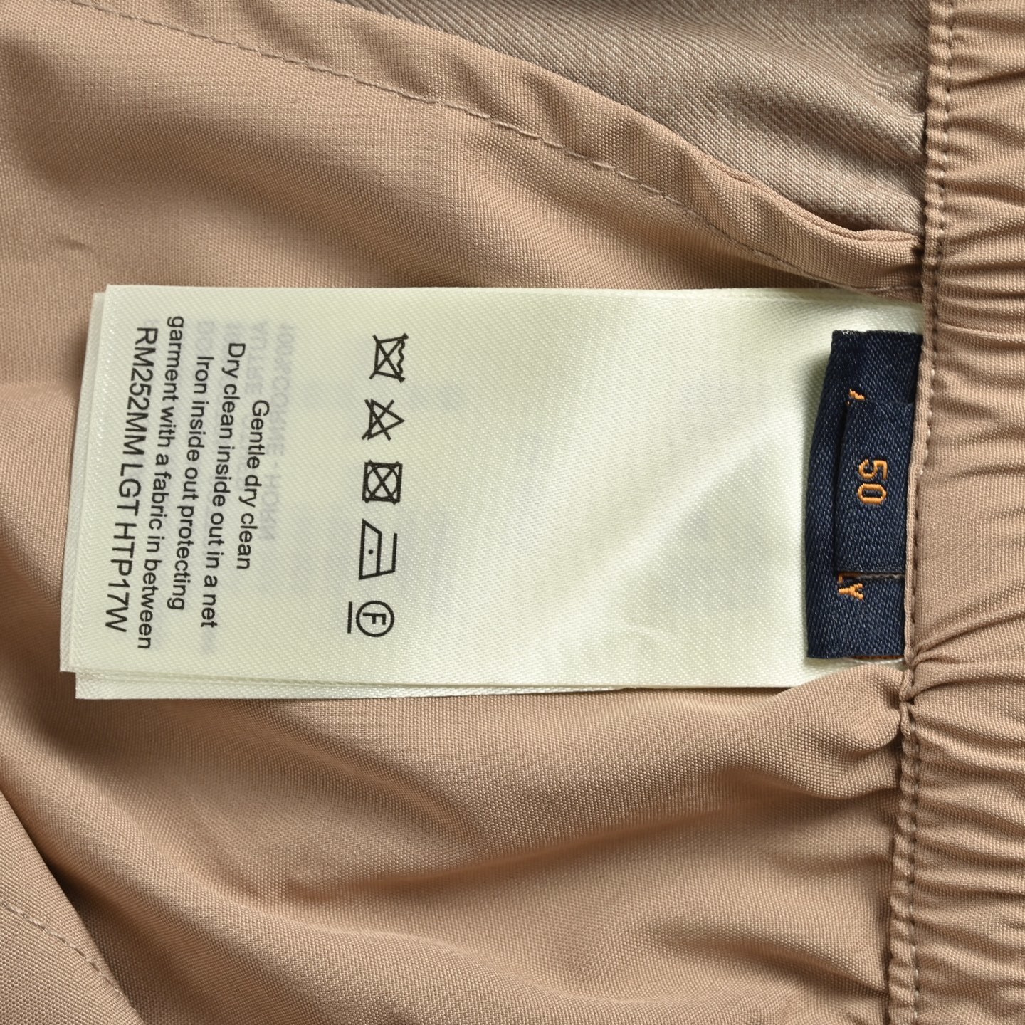 Louis Vuitton 25ss Khaki Wool Casual Trousers