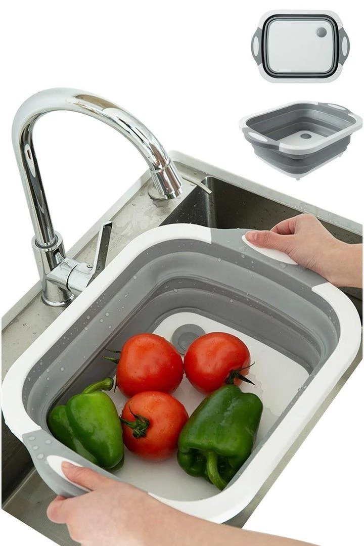 3in1 Multi-Function Foldable Cutting Board