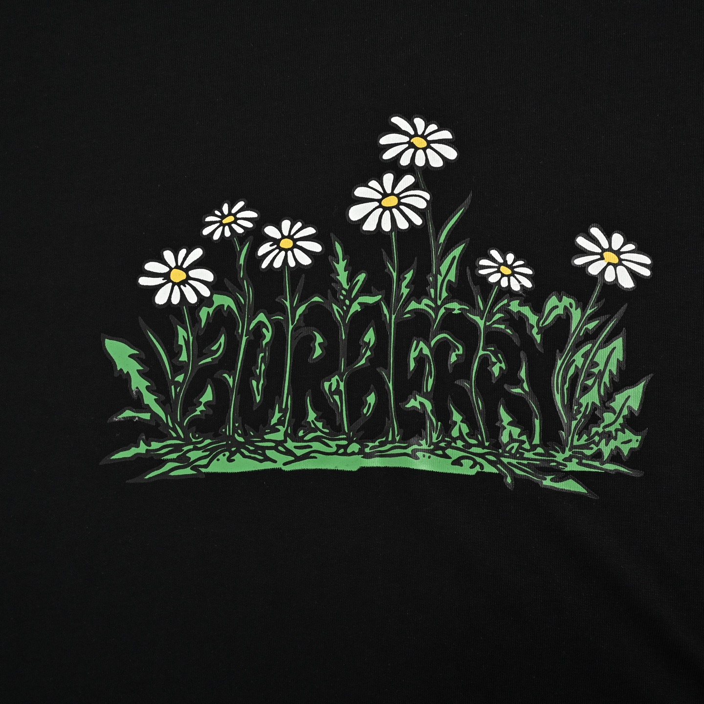 Burberry Daisy Letter Print Short Sleeve