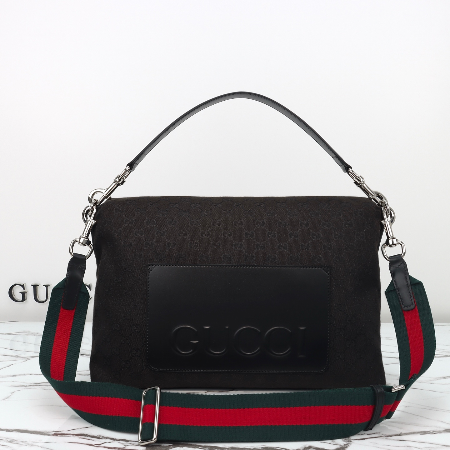 Gucci GG canvas large crossbody bag 821616 FAEHA 1042
