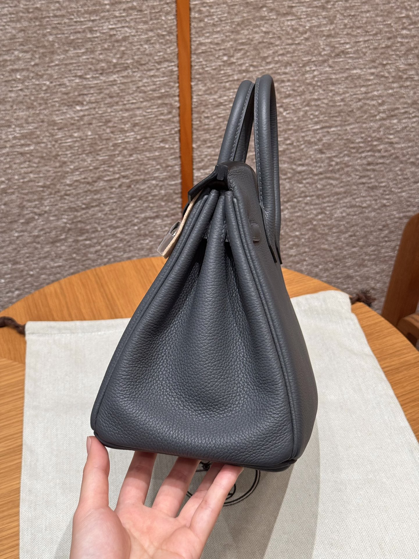 Hermès Birkin H0Girs Misty Handbag (Handmade to Order)