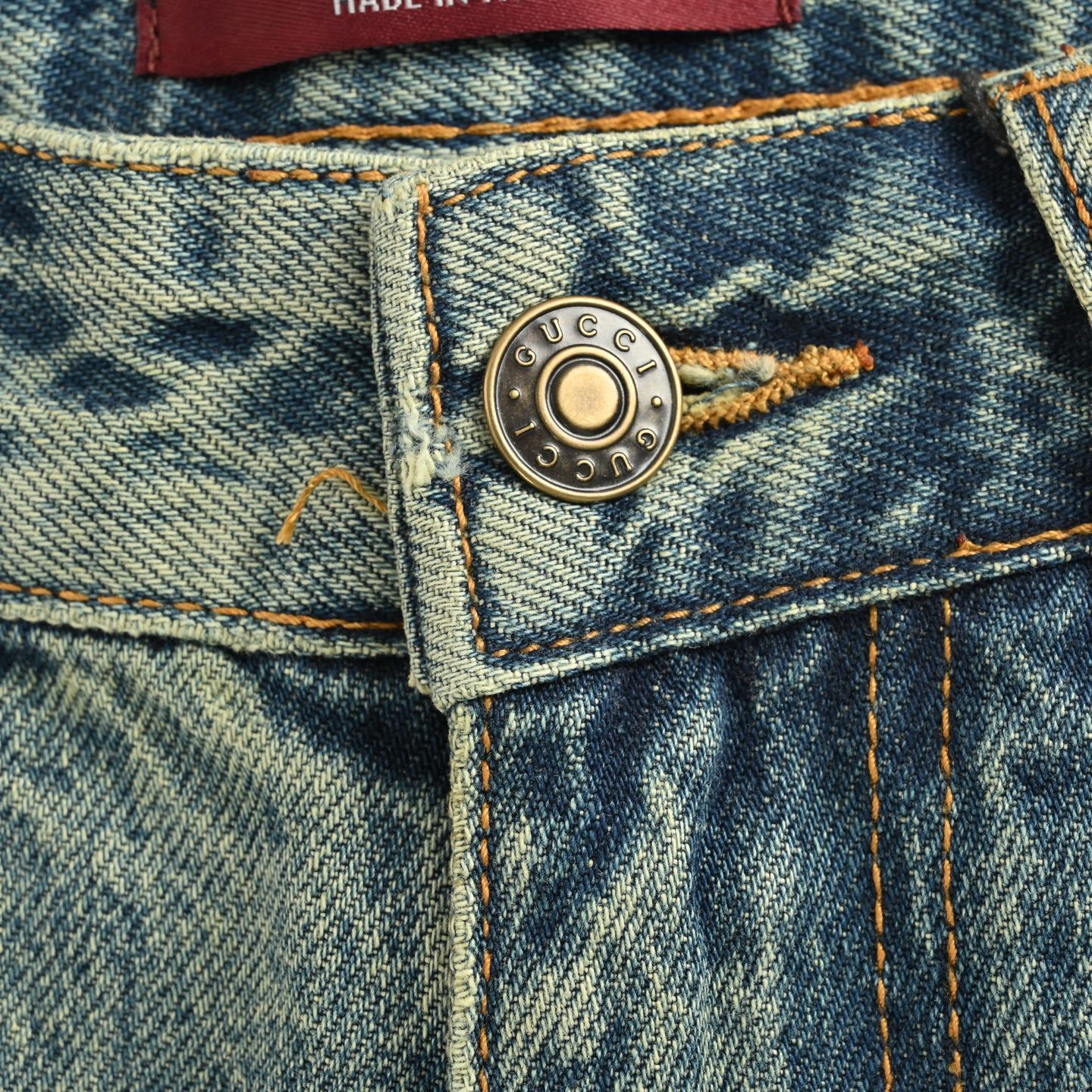 Gucci 25ss GG Year of the Snake Limited Edition Denim
