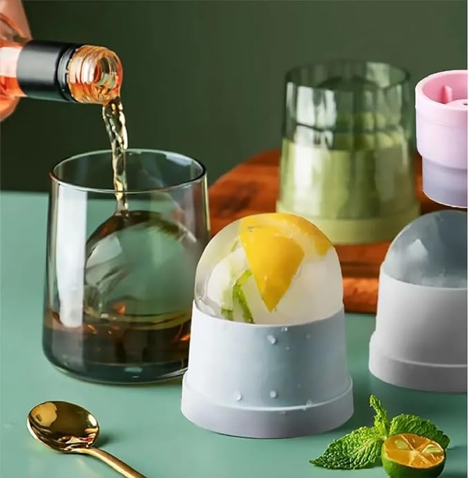 🔥Hot Sale Now-SAVE 60% OFF🔥--3 Colors/Set Non-Toxic Silica Gel Ice Ball Maker-Buy 3 Get 2 Free & Free Shipping