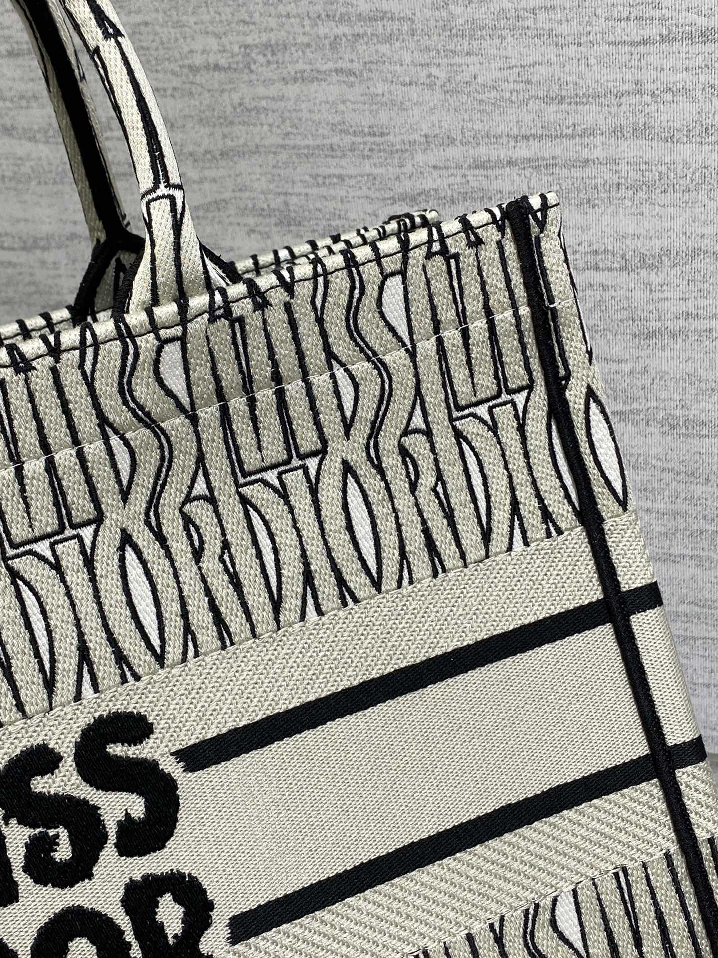Dior Miss Embroidered Tote Shopping Bag