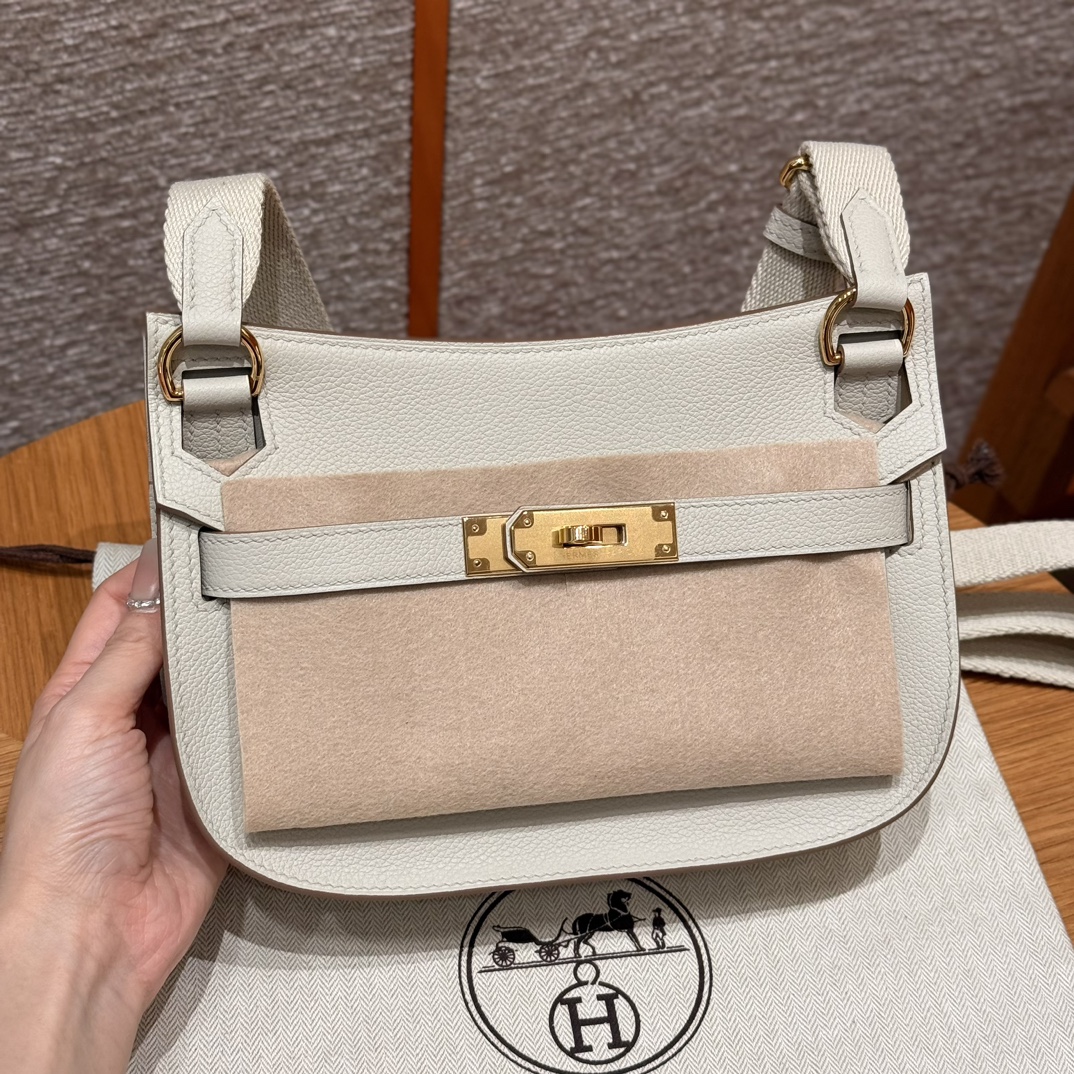 Hermès Jypsiere mini 8L Beton bag (handmade to order)