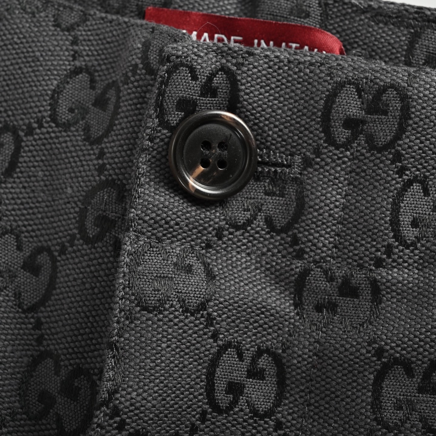 Gucci 25ss all over print jacquard shorts