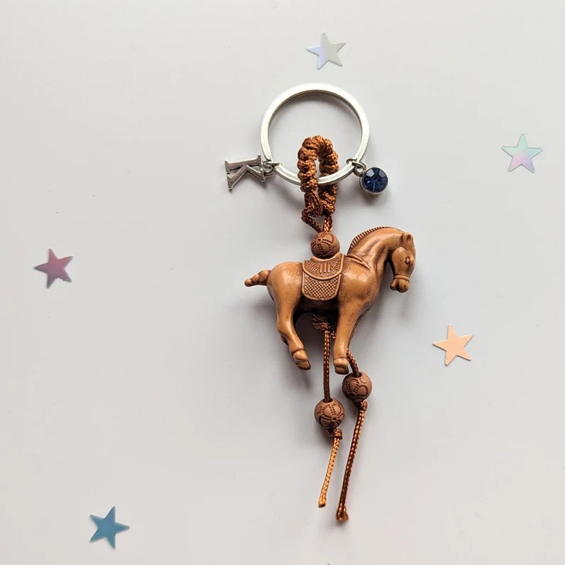 journey Horse keychain