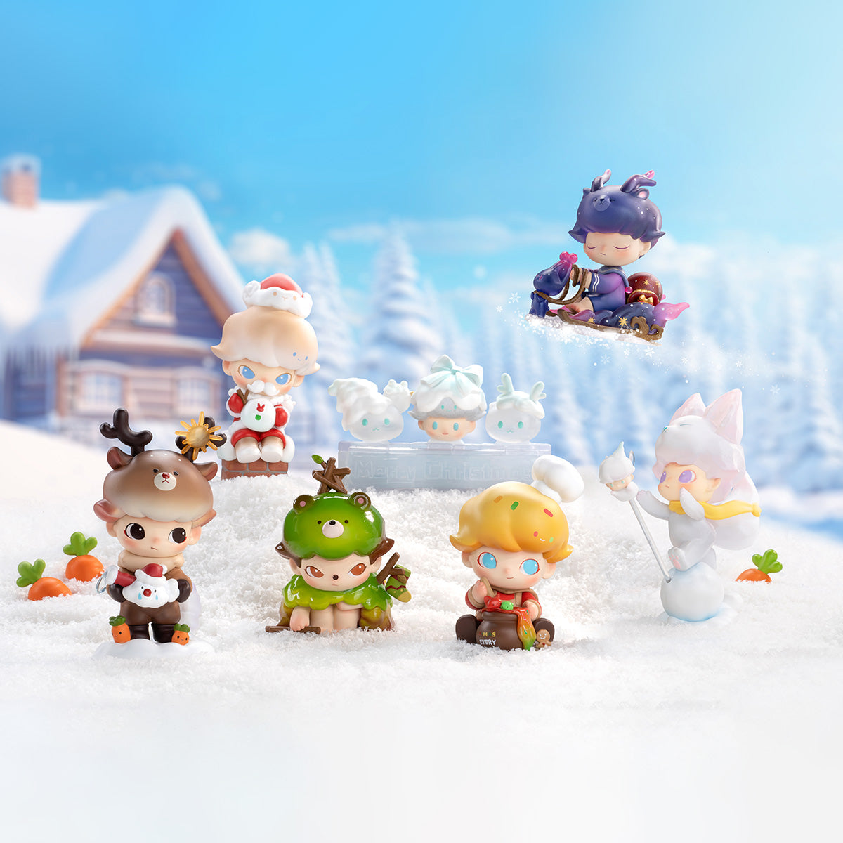 POP MART DIMOO Letters from Snowman Series Figures [1 Blind Box]