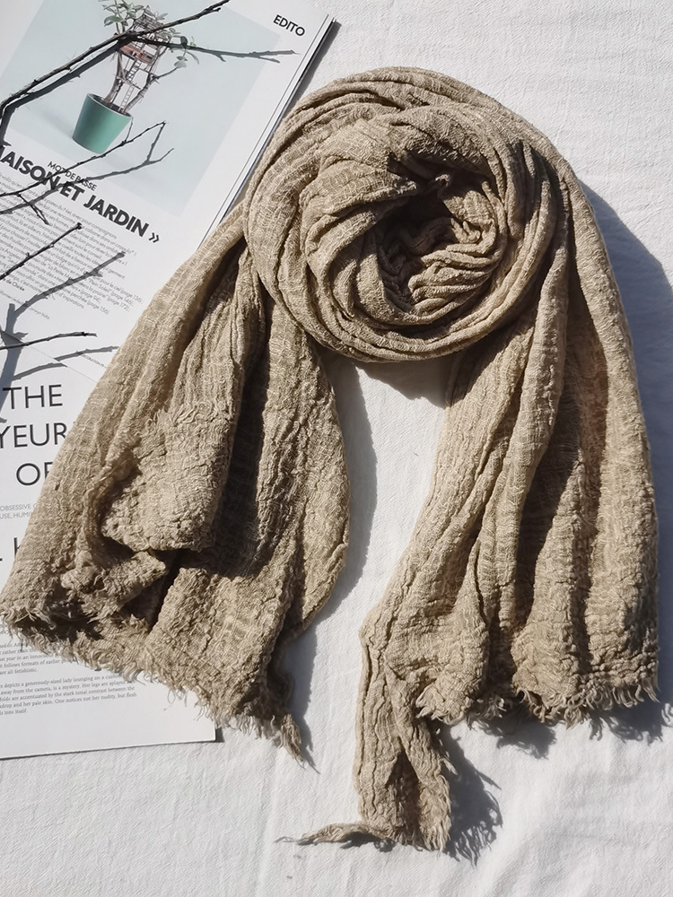 Vintage Solid Casual Comfy Shawl
