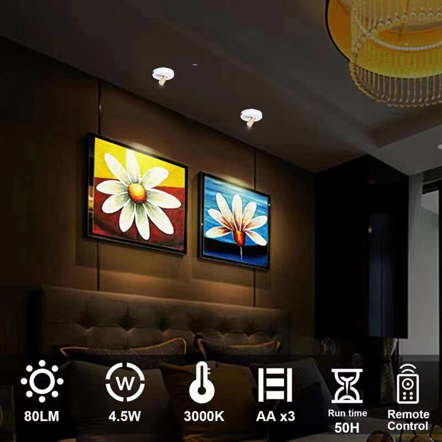 On Sale🔥LED Spotlight with Remote Control