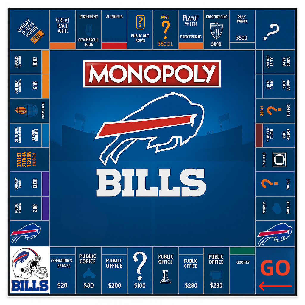 Buffalo Bills Monopoly15571837