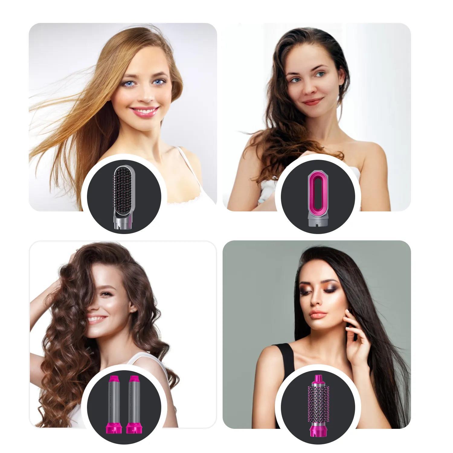 Hairdryer 5in1 Hair Styler Ceramic Curl Wave