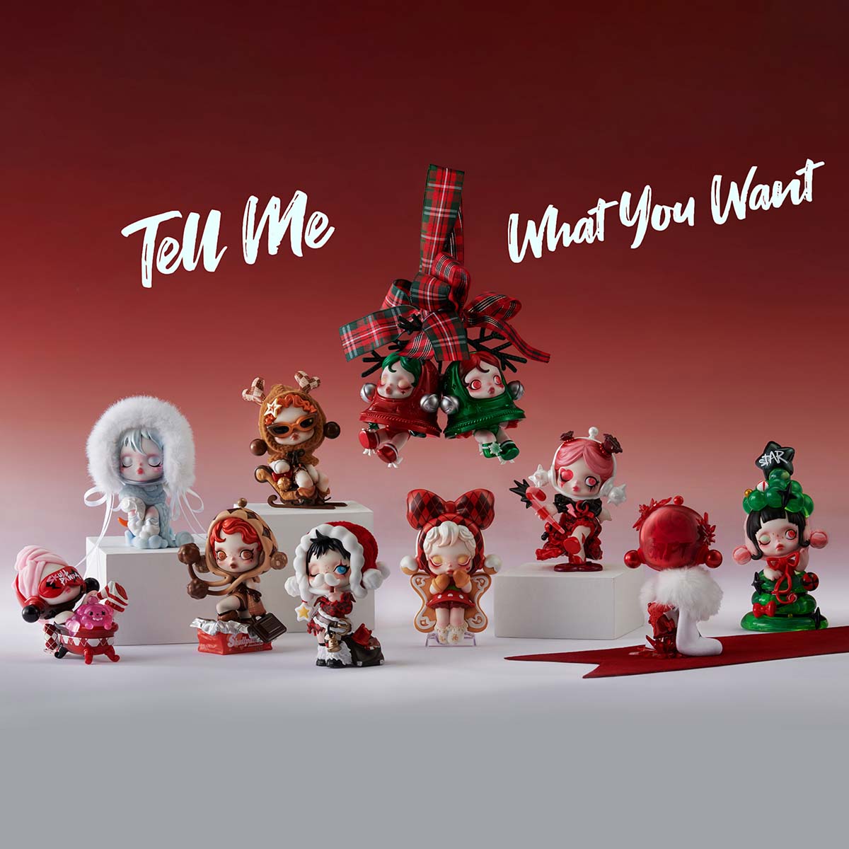 POP MART SKULLPANDA Tell Me What You Want Series Figures [1 Blind Box]