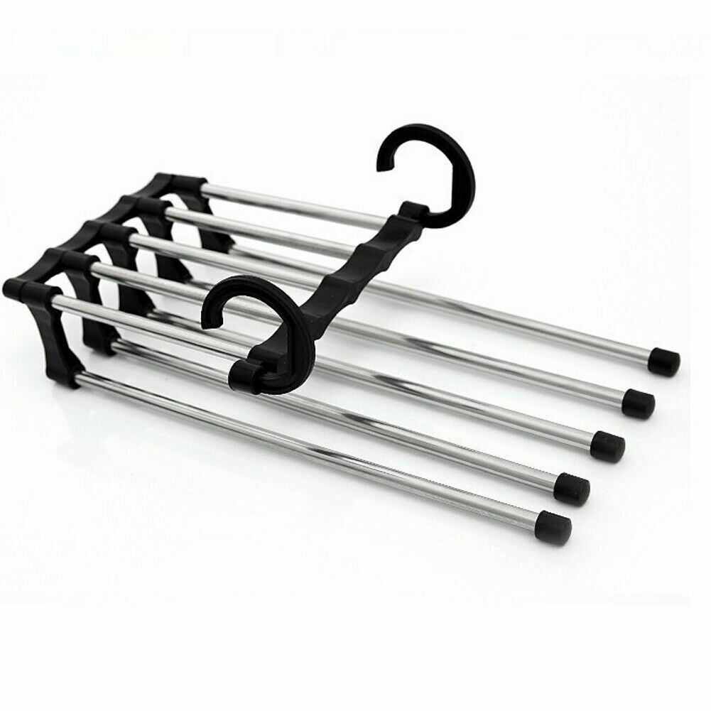 🔥48% OFF THIS HOUR🔥5 in 1 Anti-wrinkle Magic Pants Rack