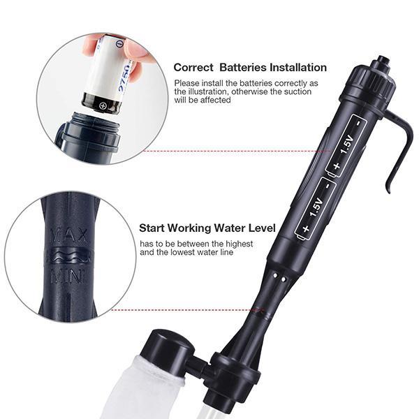 [BUY MORE SAVE MORE]Electric Aquarium Gravel Cleaner