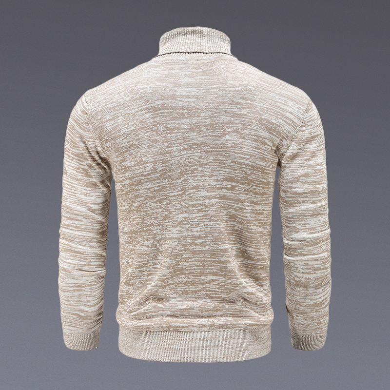 Casual Slim-Fit Turtleneck