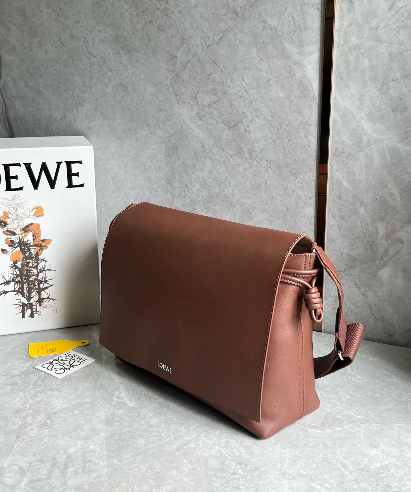 Loewe Flamenco satchel messenger bag 0901