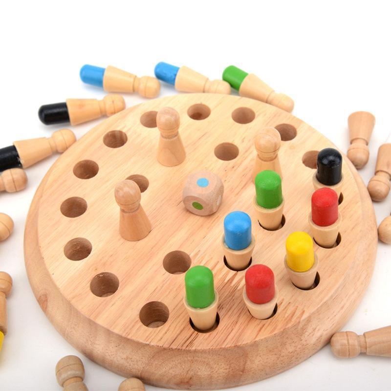 (🌲Early Christmas Sale- SAVE 48% OFF)Wooden Memory Match Stick Chess-BUY 2 GET 10% OFF & FREE SHIPPING