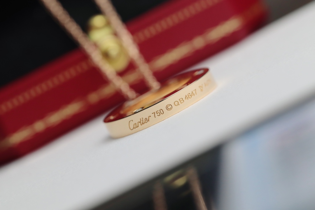 Cartier LOVE Big Round Necklace