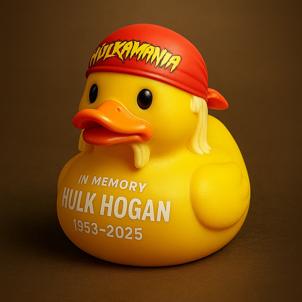Hulk Hogan Commemorative Rubber Duck - In Memory 1953-2025