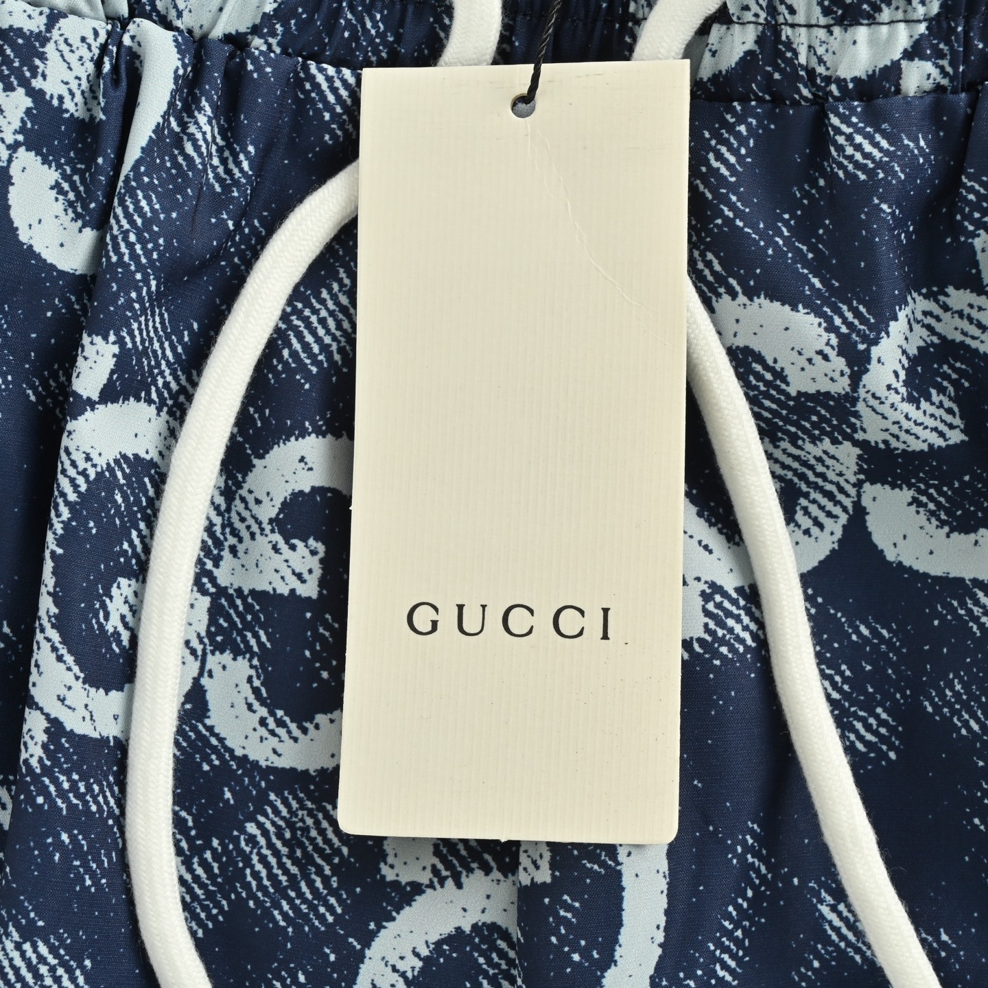 Gucci 25ss Double G all-over tie-dye beach shorts