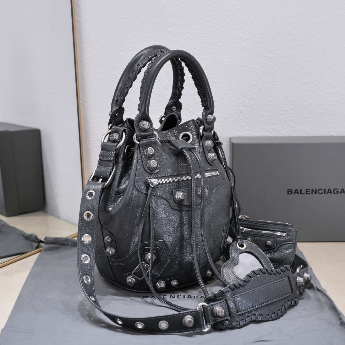 Balenciaga Le Cagole Bucket Bag
