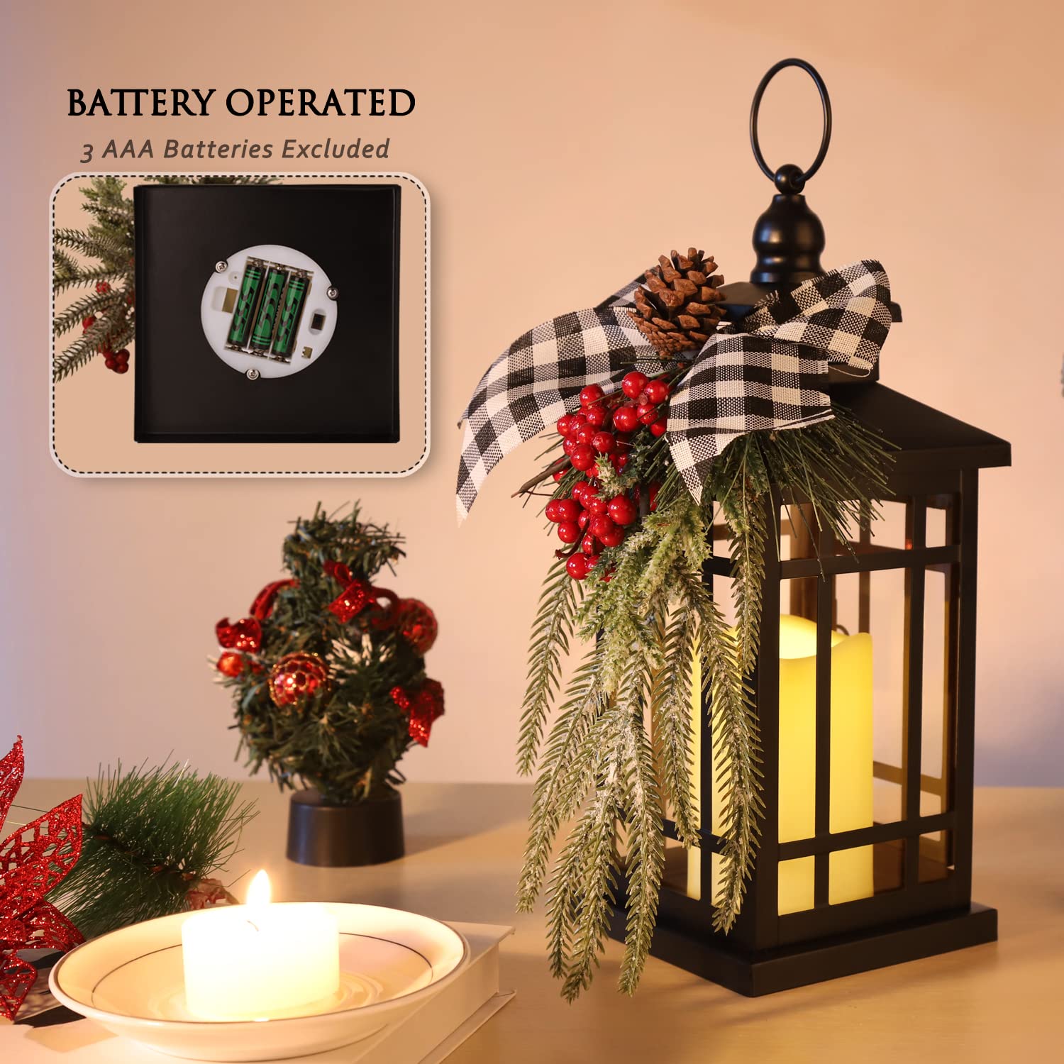 Christmas Decorations - Outdoor Hanging Lanterns 🎄✨🏮❄️