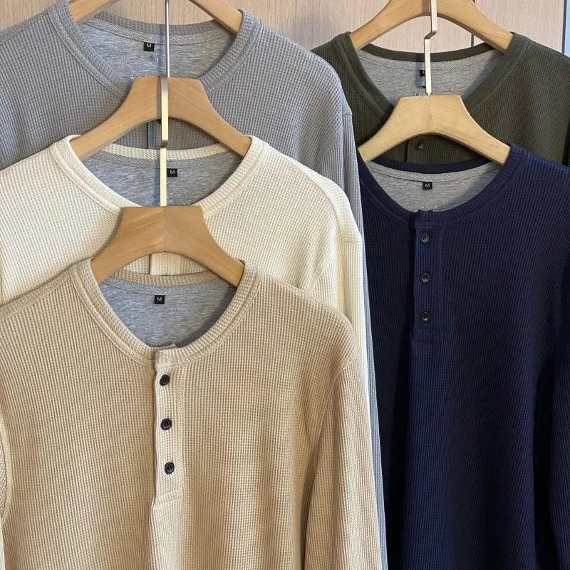Signature Waffle Long Sleeve Shirt