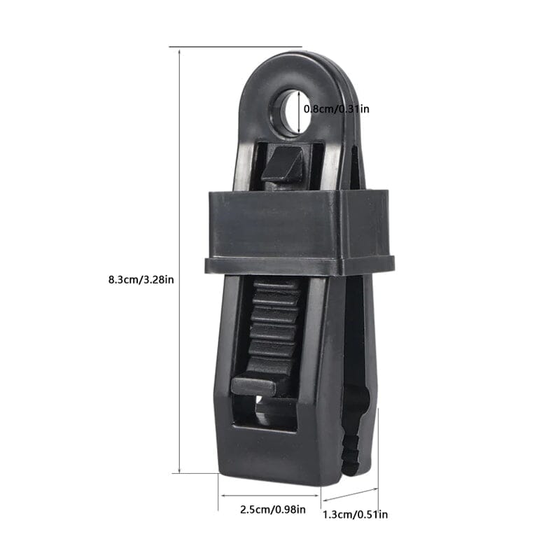 (🔥Last Day Promotion-SAVE 65% OFF)2023 New Tarp Clips Heavy Duty Lock Grip(4 PCS/Set)-BUY 5 GET 5 FREE & FREE SHIPPING