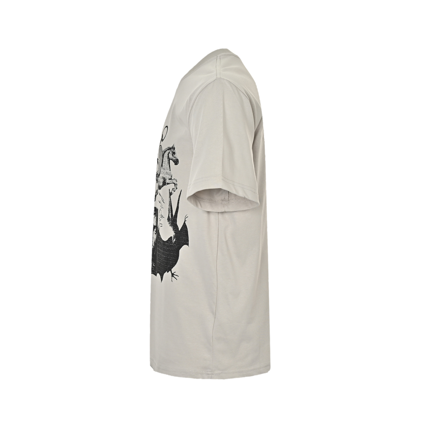 Gucci 24ss sculpture artwork print short sleeves