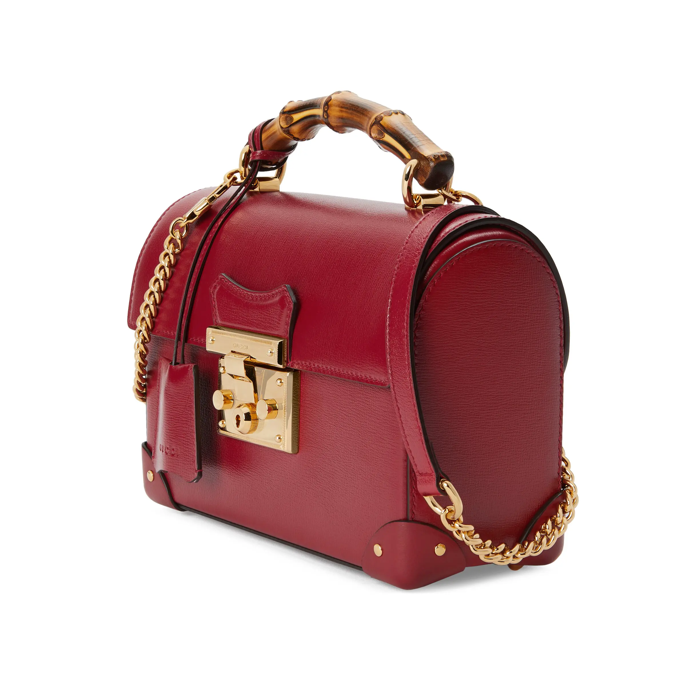 Gucci Padlock Small Bamboo Shoulder Bag
