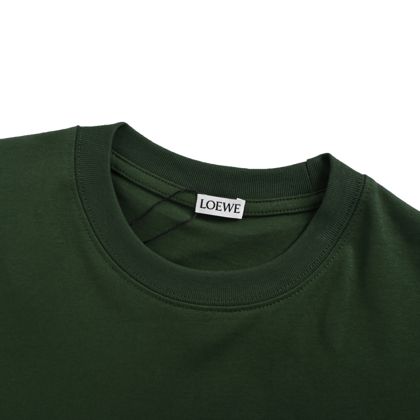 Loewe 24ss panda embroidered logo short sleeve